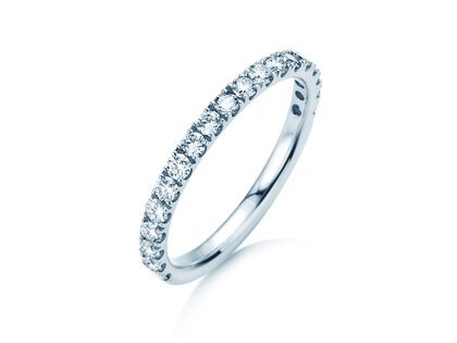 Verlovingsring Dusk in 14K witgoud met Lab-grown diamanten 0,55ct E/VS