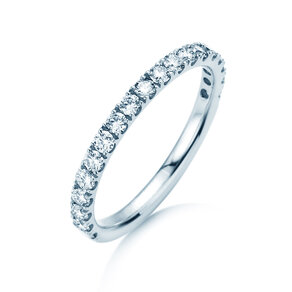 Verlovingsring Dusk in 14K witgoud met Lab-grown diamanten 0,55ct E/VS