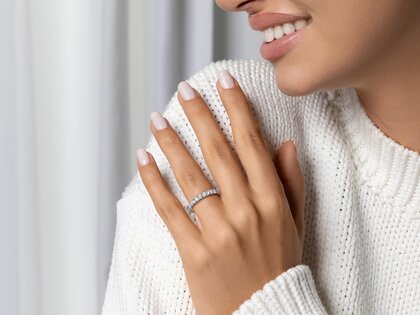 Verlovingsring Dusk in 9K geelgoud met diamanten 0,96ct G/SI