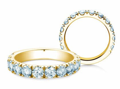Verlovingsring Dusk in 14K geelgoud met Lab-grown diamanten 1,80ct