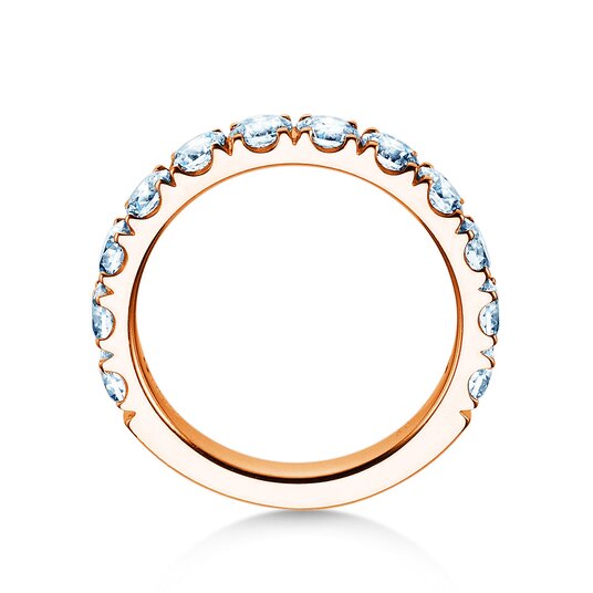 Verlovingsring Dusk in 9K roségoud met Lab-grown diamanten 1,80ct