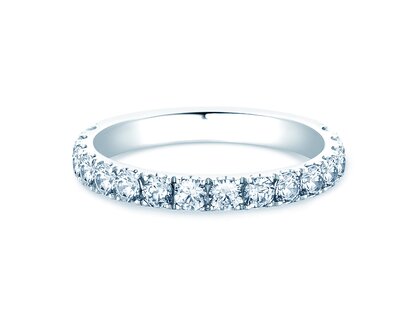 Verlovingsring Dusk in 14K witgoud met diamanten 0,96ct G/SI