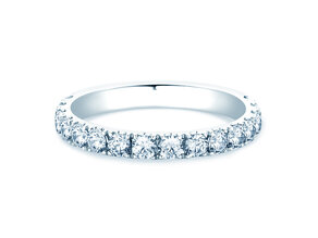 Verlovingsring Dusk in 14K witgoud met diamanten 0,96ct G/SI