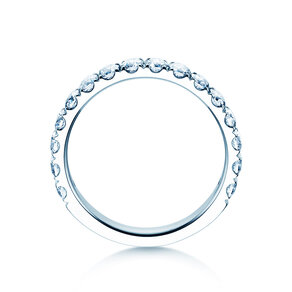Verlovingsring Dusk in 14K witgoud met diamanten 0,96ct G/SI