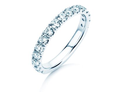 Verlovingsring Dusk in 14K witgoud met diamanten 0,96ct G/SI