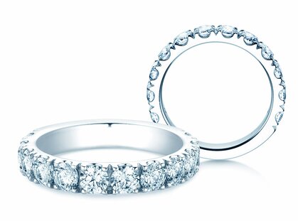 Verlovingsring Dusk in platina 950/- met Lab-grown diamanten 1,80ct