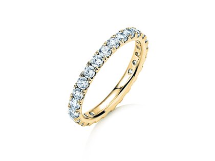 Verlovingsring Dusk in 18K geelgoud met diamanten 1,17ct G/SI