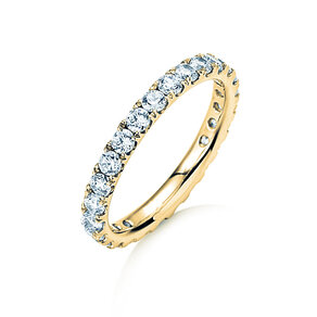 Verlovingsring Dusk in 18K geelgoud met diamanten 1,17ct G/SI