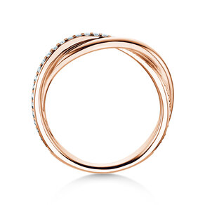 Verlovingsring Forever Us Diamonds in 18K roségoud met diamanten 0,20ct G/SI