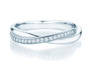Verlovingsring Forever Us Diamonds in 14K witgoud met diamanten 0,20ct G/SI