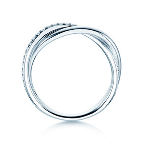 Verlovingsring Forever Us Diamonds in 14K witgoud met diamanten 0,20ct G/SI