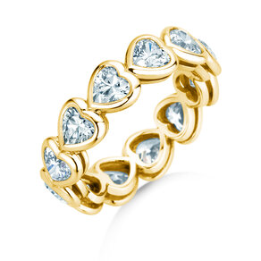 Verlovingsring Full of Hearts in 14K geelgoud met Lab-grown diamanten 3,00ct E/VS