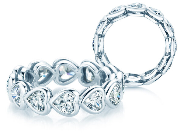 Verlovingsring Full of Hearts in 14K witgoud met Lab-grown diamanten 3,00ct E/VS