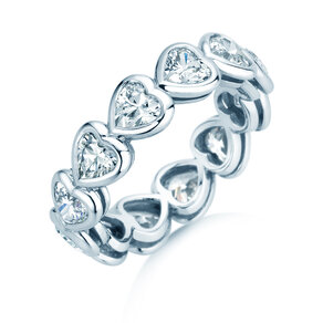 Verlovingsring Full of Hearts in 14K witgoud met Lab-grown diamanten 3,00ct E/VS