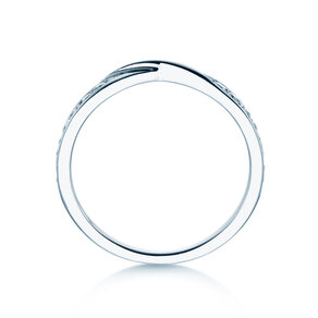Verlovingsring Spin Diamonds in 14K witgoud met diamanten 0,21ct G/SI