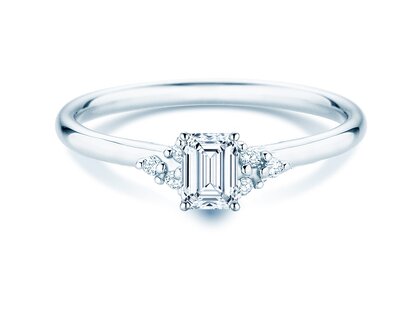 Verlovingsring Blossom Emerald