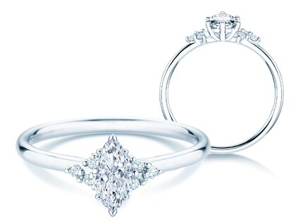 Verlovingsring Blossom Marquise