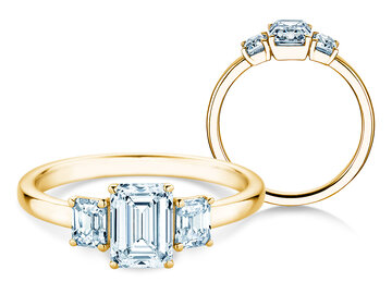 Verlovingsring Emerald Eden Lab-grown diamant