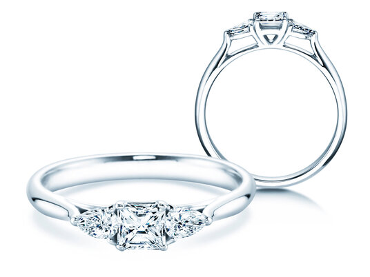 Verlovingsring Vivid Asscher