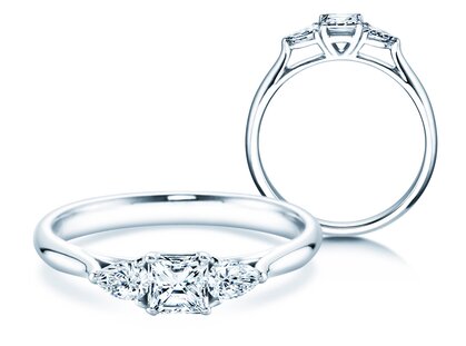 Verlovingsring Vivid Asscher