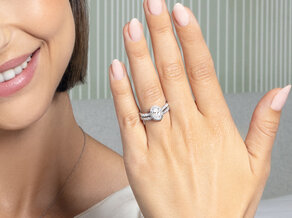 Verlovingsring Pure Emotion in 9K geelgoud met diamanten 0,61ct G/SI