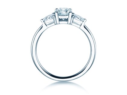 Verlovingsring Allure in 14K witgoud met diamanten 0,41ct G/SI