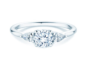 Verlovingsring Allure in 14K witgoud met diamanten 0,41ct G/SI