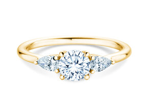 Verlovingsring Allure in 9K geelgoud met Lab-grown diamanten 0,41ct E/VS