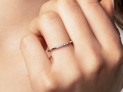 Verlovingsring Unity in 14K geelgoud met diamanten 0,05ct G/SI