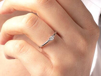 Verlovingsring Vivid Petite Cushion Cut