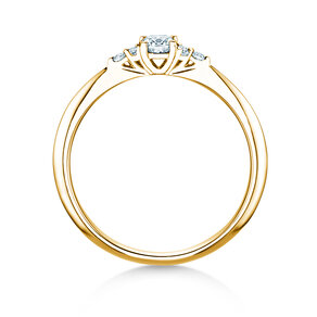 Verlovingsring Vivid Diamond in 14K geelgoud met Lab-grown diamanten 0,31ct E/VS