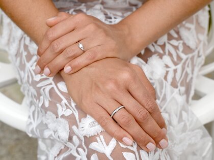 Verlovingsring Vivid Diamond in 9K witgoud met diamanten 0,21ct G/SI