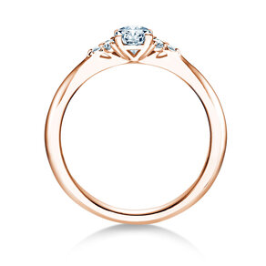 Verlovingsring Vivid Diamond in 18K roségoud met diamanten 0,43ct G/SI