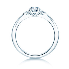 Verlovingsring Vivid Diamond in 18K witgoud met diamanten 0,43ct G/SI