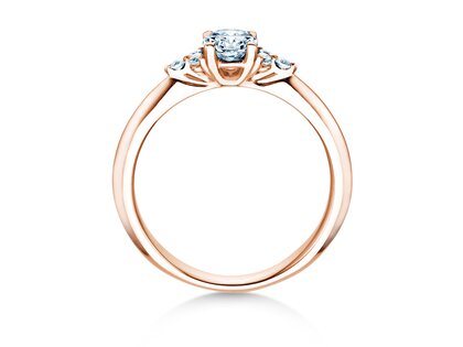Verlovingsring Vivid Diamond in roségoud