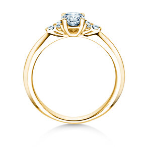 Verlovingsring Vivid Diamond in geelgoud