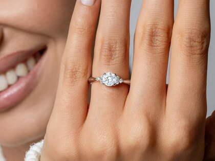 Verlovingsring Vivid Diamond in roségoud