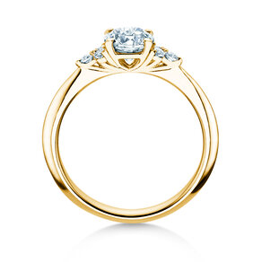 Verlovingsring Vivid Diamond in 9K geelgoud met diamanten 1,18ct G/SI