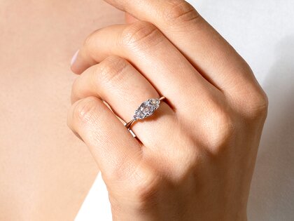 Verlovingsring Vivid Diamond in 9K geelgoud met diamanten 1,18ct G/SI
