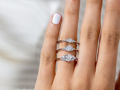 Verlovingsring Vivid Diamond in 14K geelgoud met Lab-grown diamanten 0,31ct E/VS