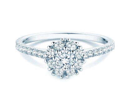 Verlovingsring Bloom Pavé