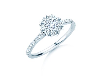 Verlovingsring Bloom Pavé