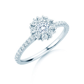 Verlovingsring Bloom Pavé