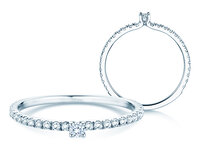 Verlovingsring Classic 4 Pavé