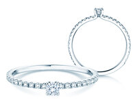 Verlovingsring Classic 4 Pavé