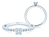 Verlovingsring Classic 4 Pavé