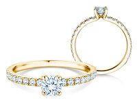 Verlovingsring Classic 4 Pavé