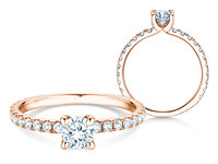 Verlovingsring Classic 4 Pavé