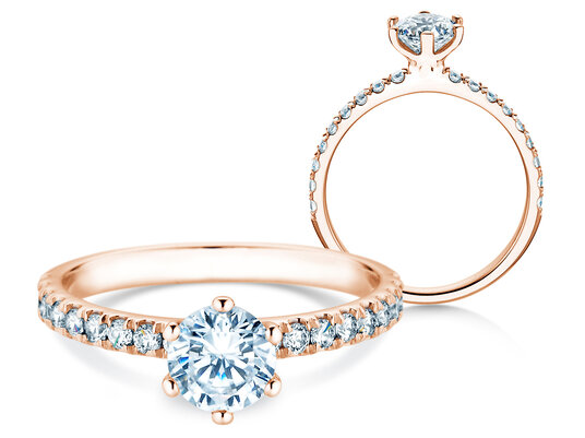 Verlovingsring Classic Pavé Lab-grown diamant