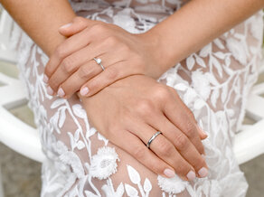 Verlovingsring Grace Petite in 18K witgoud met diamanten 0,43ct G/SI
